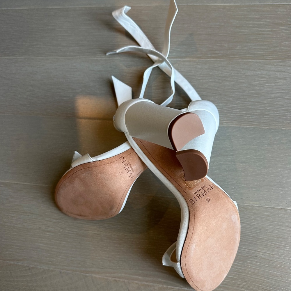 Alexandre Birman CLARITA BLOCK 90 WHITE - Picture 7 of 10